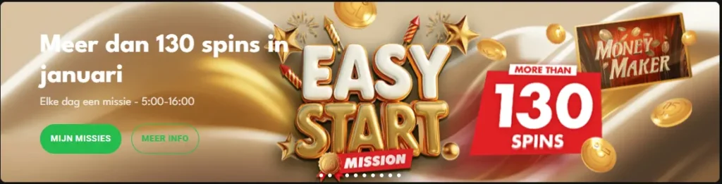 Gratis spins na registratie of storting